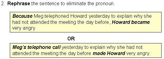 Pronoun Reference