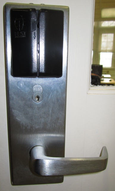 Swipe Card Access Rack Technology-Equipped Room Listing