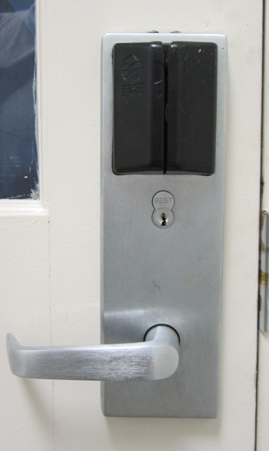 Swipe Card Access Rack Technology-Equipped Room Listing