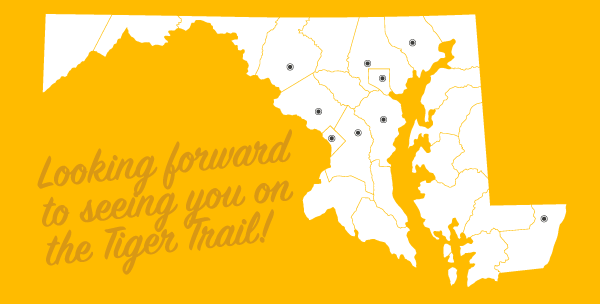 Looking forward to seeing you on the Tiger Trail
