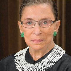 Supreme Court Justice Ruth Bader Ginsburg