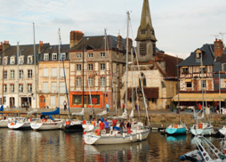 Boats on a river